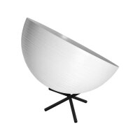Tisch Metalllampe Casco 35 cm Durchmesser Weiss