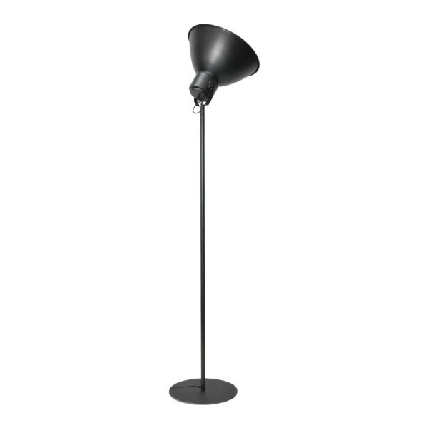 Stehlampe Beasly in Gunmetal, H&ouml;he 208 cm