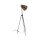 Stehlampe Beasly in Antik Messing, H&ouml;he 167 cm