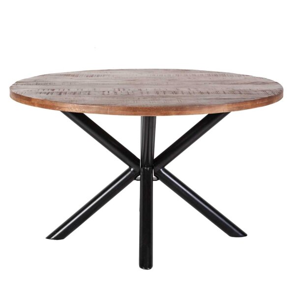 Esszimmer Tisch rund Mangoholz 150 cm