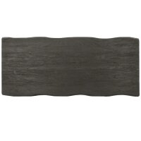 Esstisch Sovana Akazie Holz schwarz 200 cm